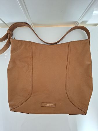 The Bridge Firenze 1969 sac cuir cognac vintage