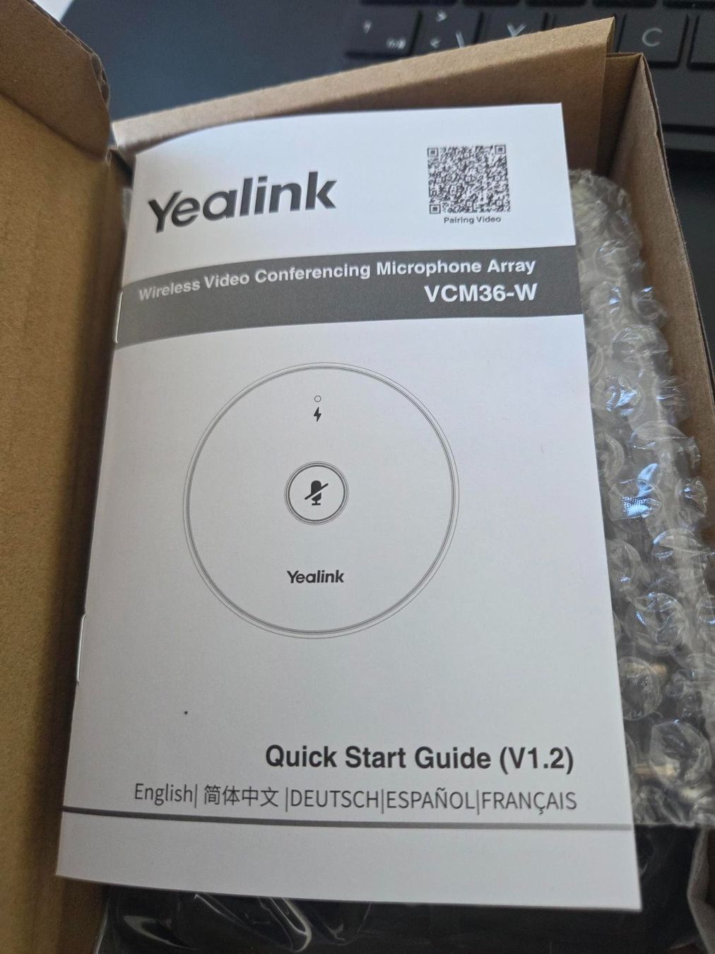 Yealink Microfoni: Yealink VCM36-W Package Mikrofon – Nuovo e nell'imballaggio originale da Gossau ZH venduto da OrderflowAG