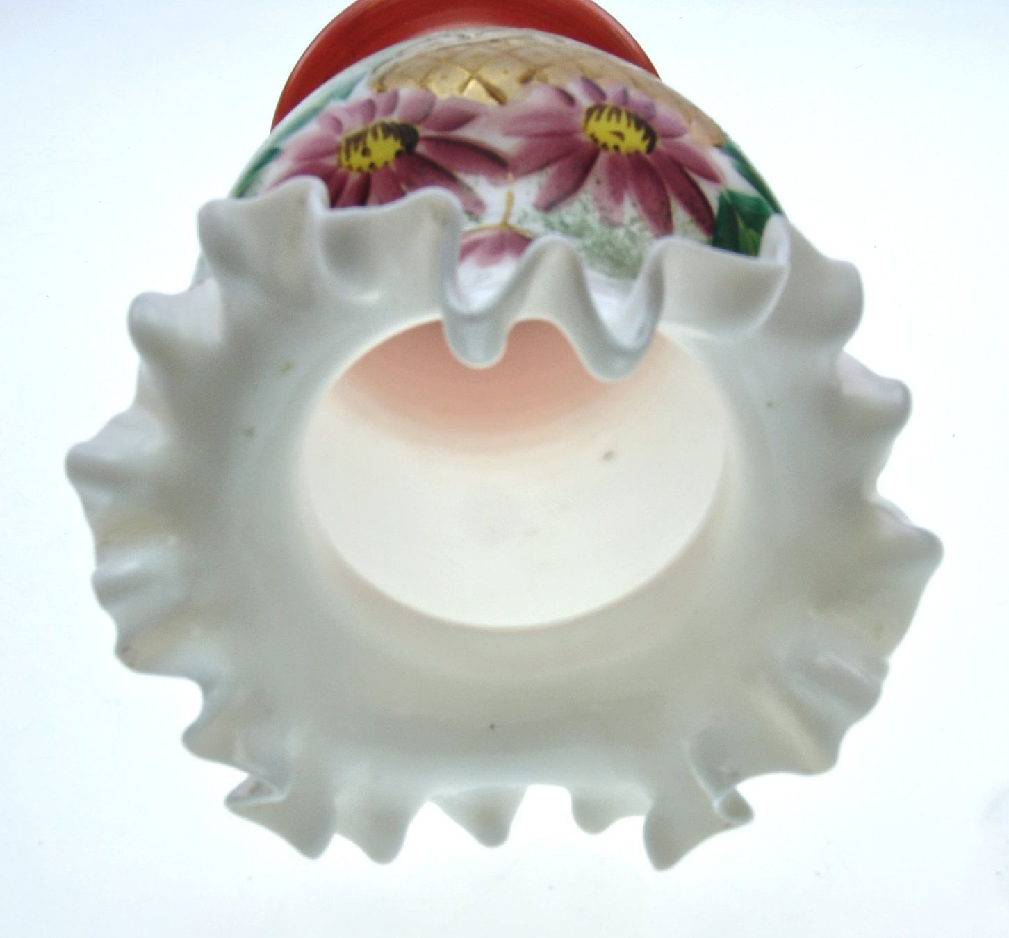 Vasi & Recipienti: Milch- Opalglas Vase mit Wellenrand Jugendstil – Usato da Langenthal venduto da TolleGeschenke2026 4