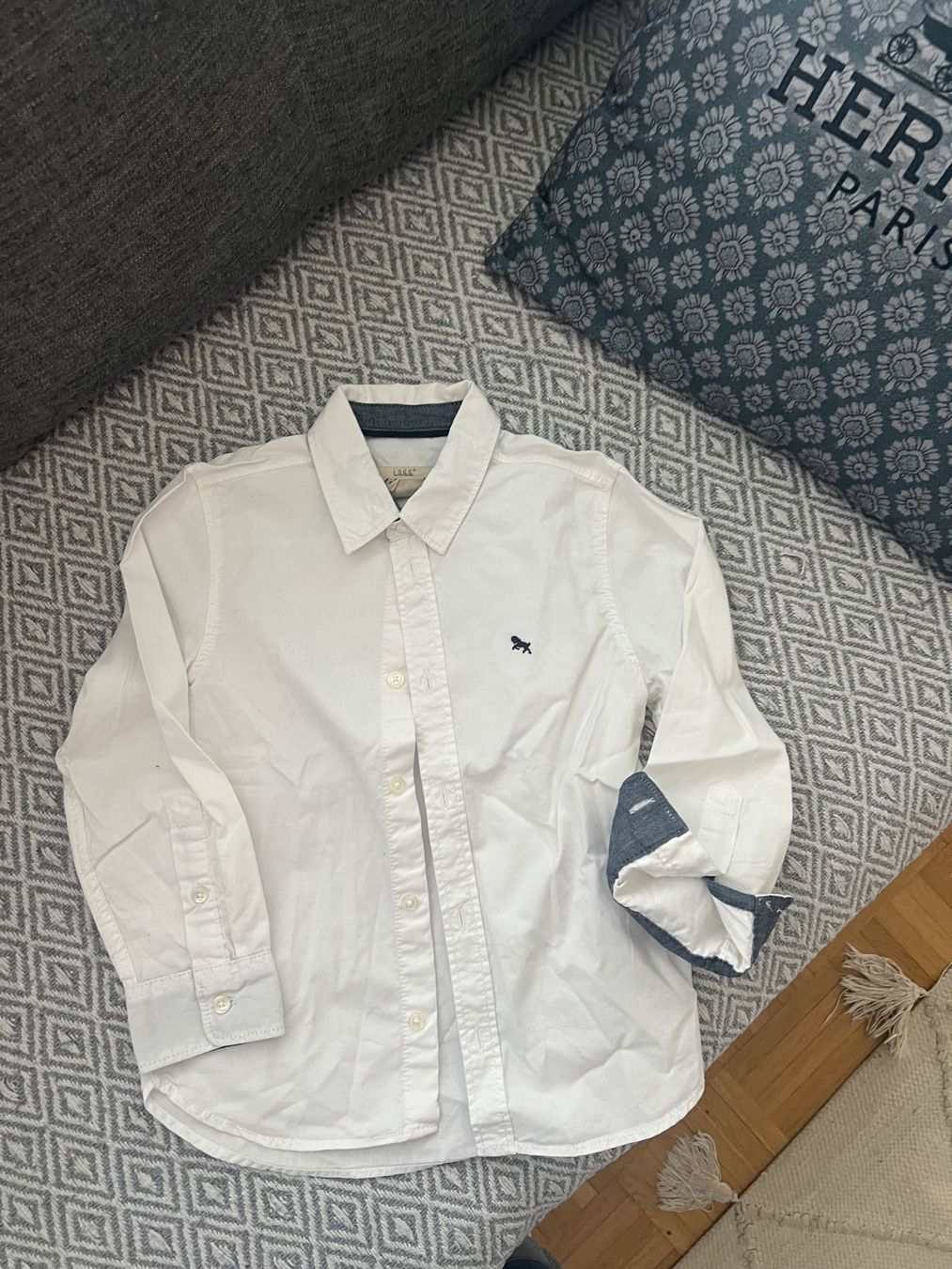 H&M Camicie, T-shirt & Polo: LOGG H&M HEMD WEISS NEU 110 – Nuovo (secondo la descrizione) da Basel venduto da theo-g77