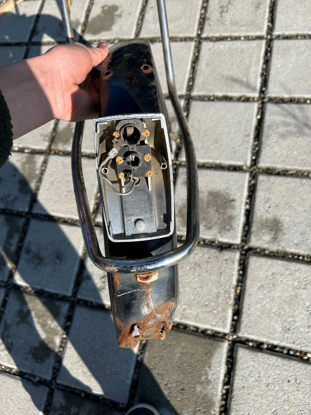 Sachs Parti ricambio per ciclomotori: Mofa Schutzblech – Difettoso da Fahrni b. Thun venduto da berger_tuning34 1