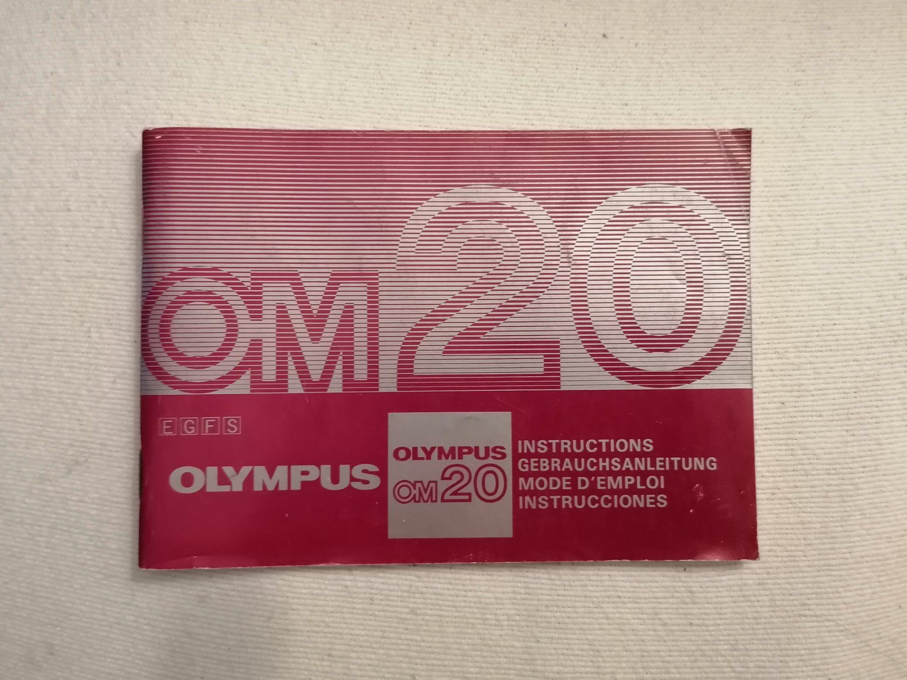 Livres: Olympus OM 20 - Anleitung – D'occasion à Basel par vintagecollector