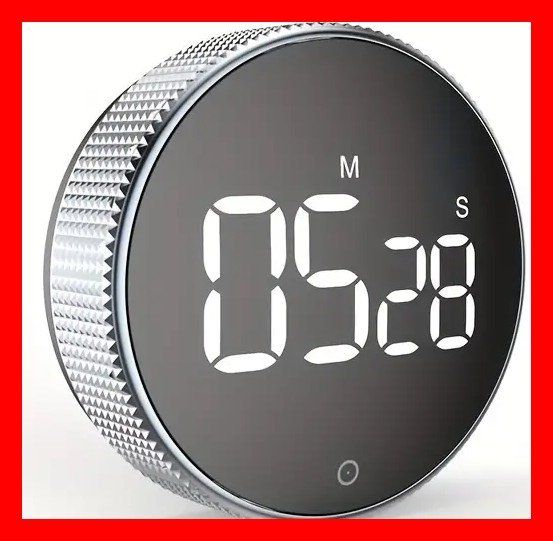 Küchengeräte: magnetischer Timer Stoppuhr Küche Backen Kochen Backofen – Neu und originalverpackt aus Dättlikon von easythings