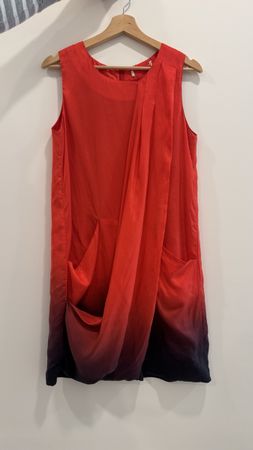 Silk dress S- M size