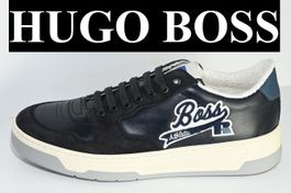 40 NEU 349Fr Hugo Boss Lederschuhe Sneaker Sportschuhe Anzug