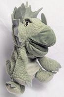 Jurassic World Plüsch Figur Handpuppe Dino Dinosaurier
