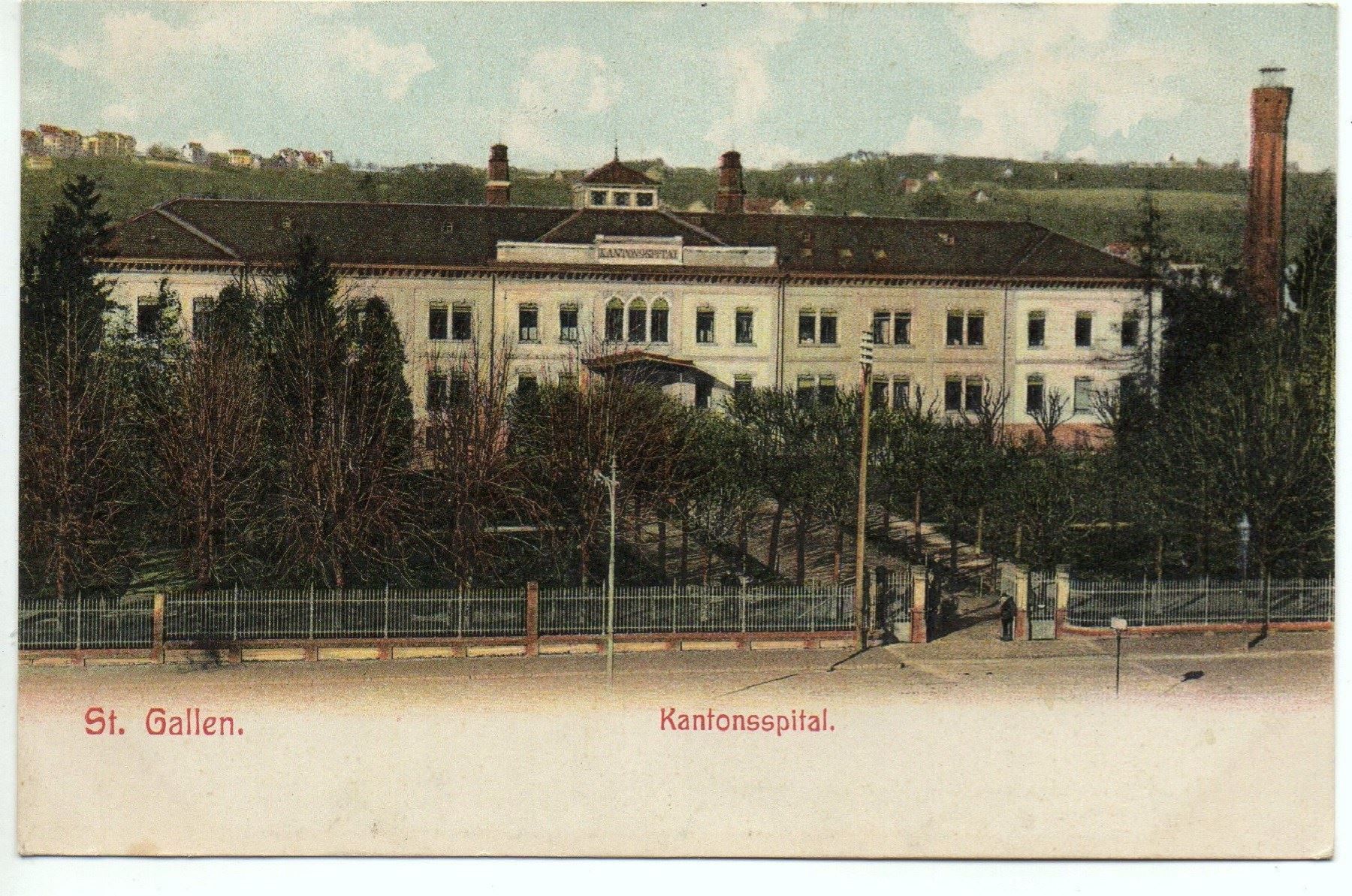 Cartes postales: ST. GALLEN Kantonsspital – D'occasion à Jona par philajona