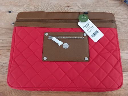 Laptoptasche Knomo rot 13-14 Zoll neu