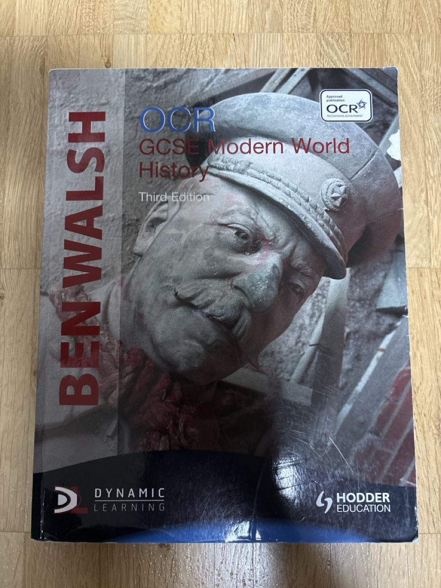 Libri: GCSE Modern World History (OCR, Third Edition) – Usato da Lyss venduto da mat_hsq2