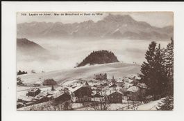 AK ca.1910 Leysin im Winter ⛄