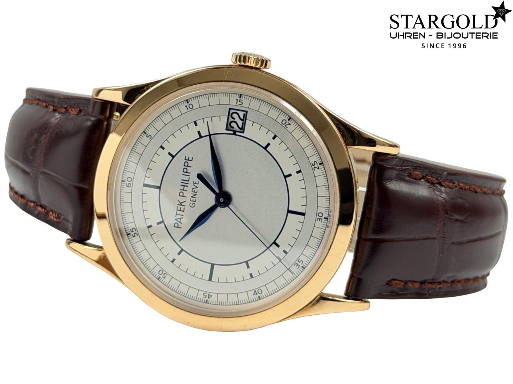 Patek Philippe Uhren: Patek Philippe Calatrava Sector Dial - 5296R-001 – Gebraucht aus Zürich von Stargold-Uhren 1