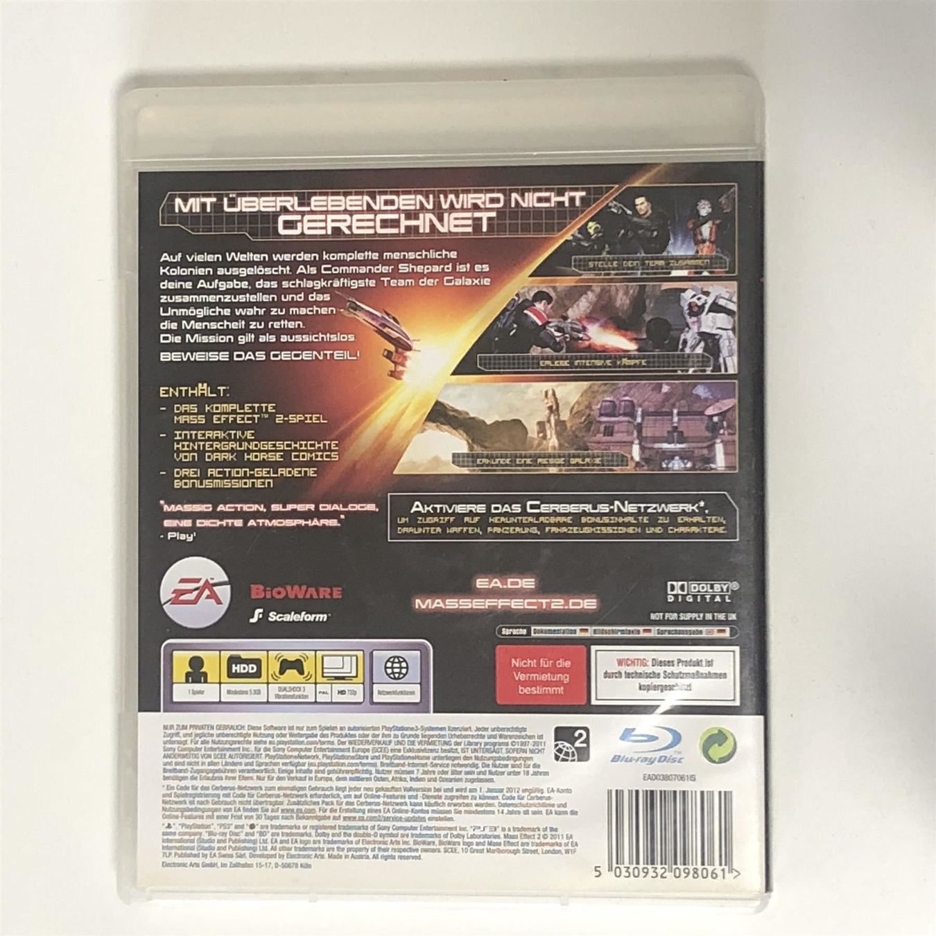 Spiele: Mass Effect 2 PS3 – Gebraucht aus Mollis von GamingCorner 2
