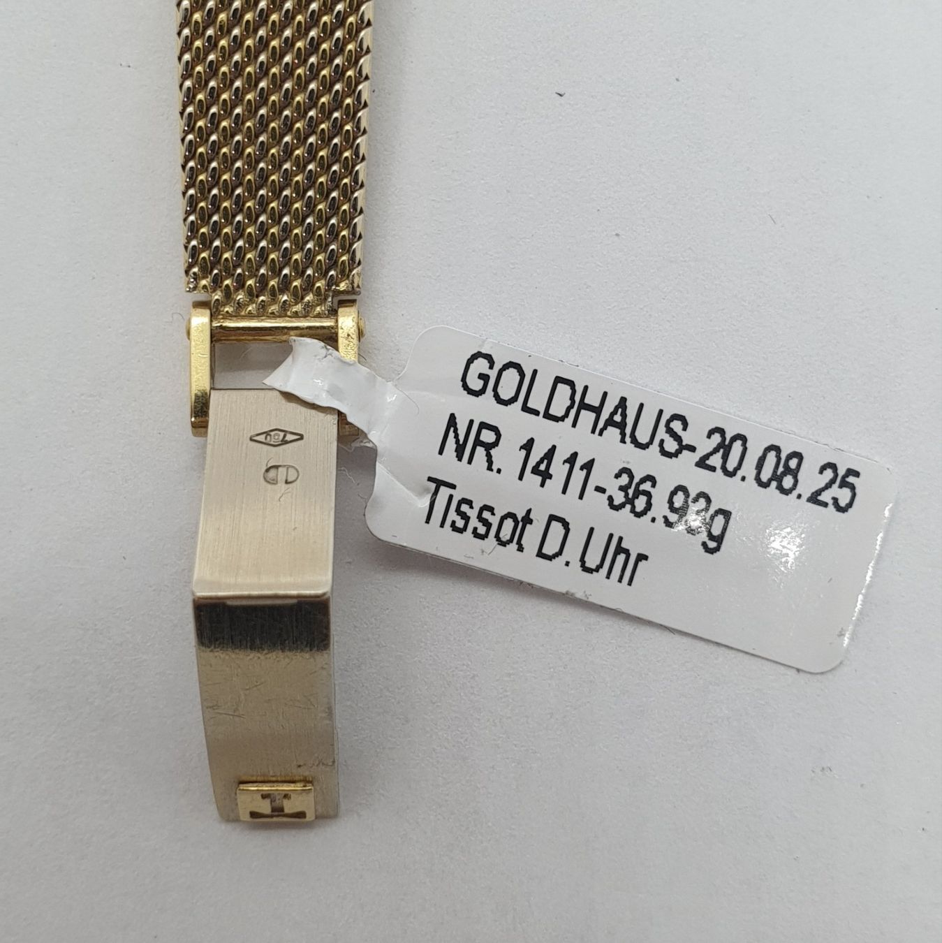 Tissot Uhren: Echt 18K Gold -Tissot Uhr – Gebraucht aus Luzern von Luzern-Goldhaus 6