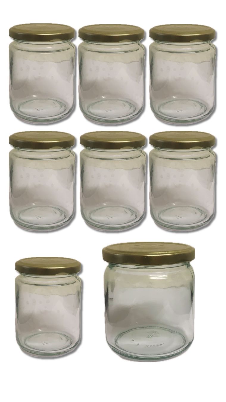 Behälter & Ähnliches: Einmachgläser mit Schraubdeckel 8er-Set – Gebraucht aus Basel von Budas