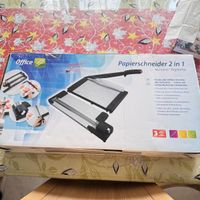 Papierschneider 2 in 1 Massicot Taglierina neuwertig