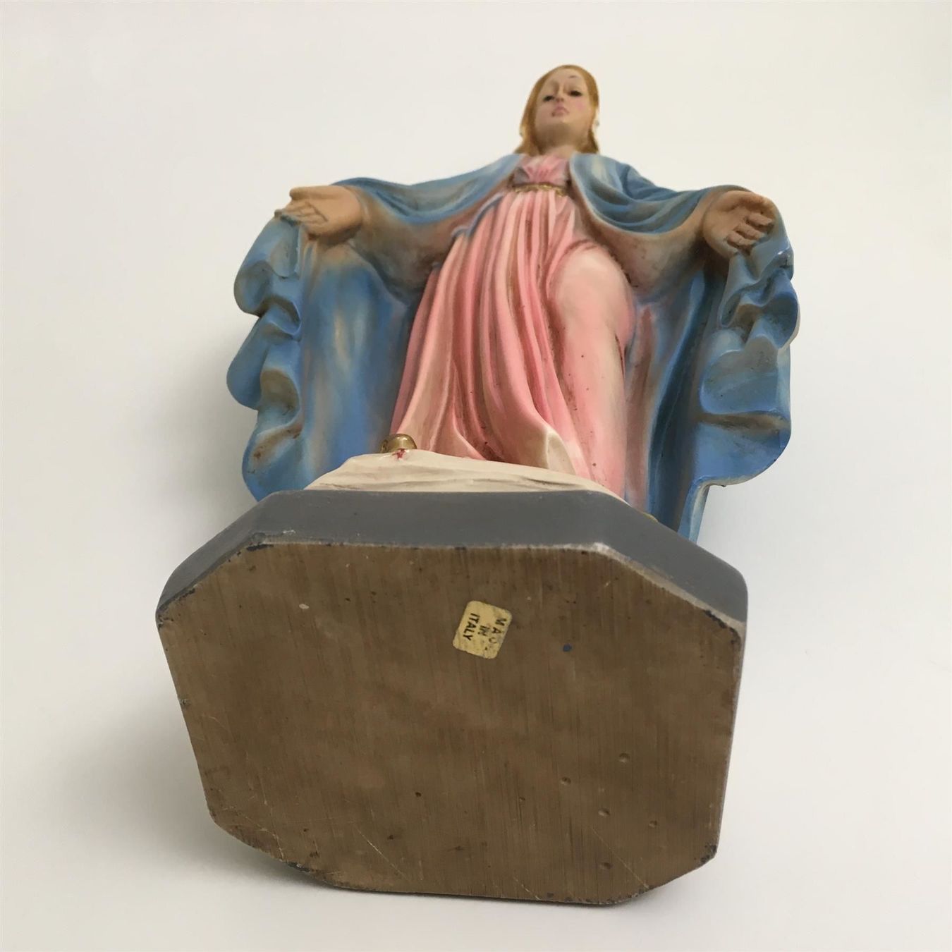 Statuette: Madonnafigur mit Schlange, Steinmasse – Usato da Rheineck venduto da emma.gut 4