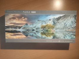 Panorama Puzzle 1000, Blue Lake, Edition von Humboldt, Heye