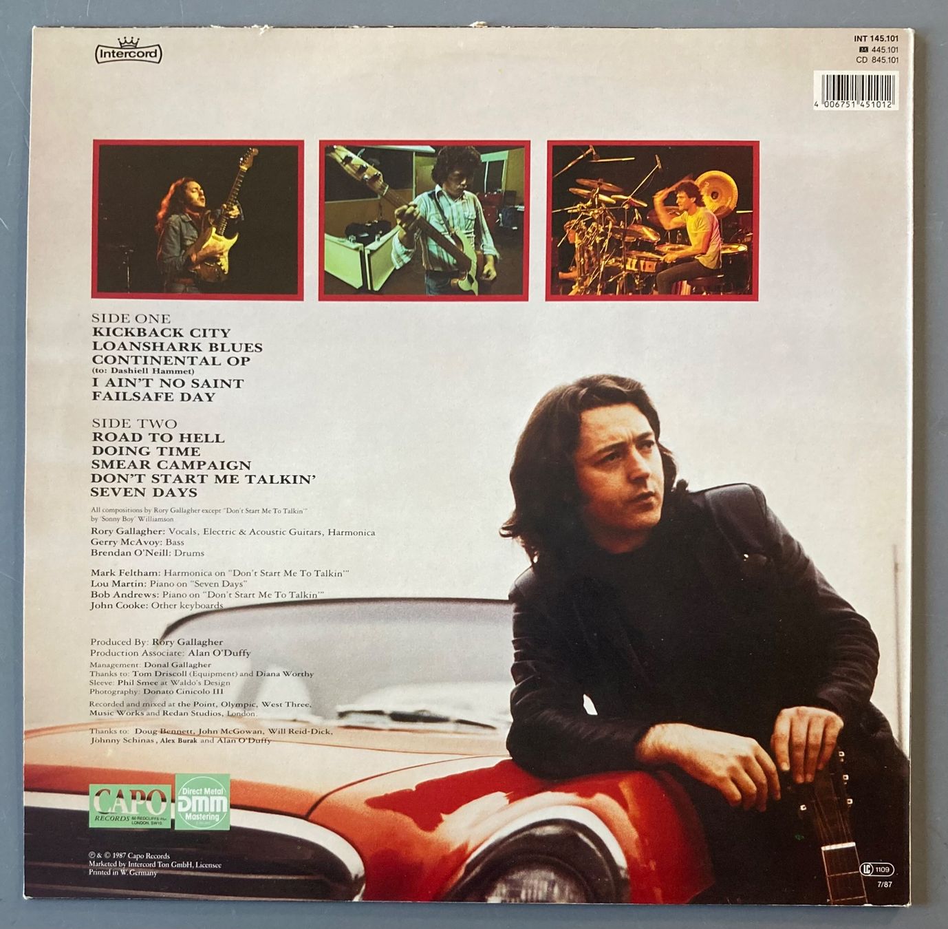 Dischi in vinile: RORY GALLAGHER - DEFENDER – Usato da Poliez-Pittet venduto da Newtown-Records 1