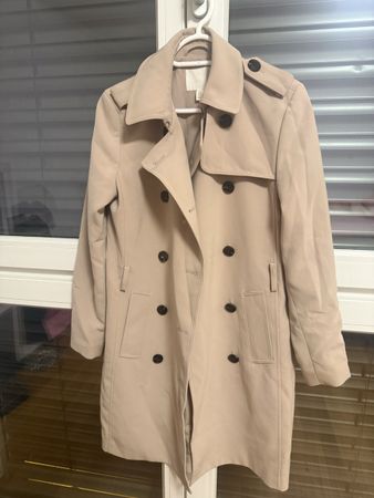 Damen Trenchcoat beige Grösse 34 guter Zustand