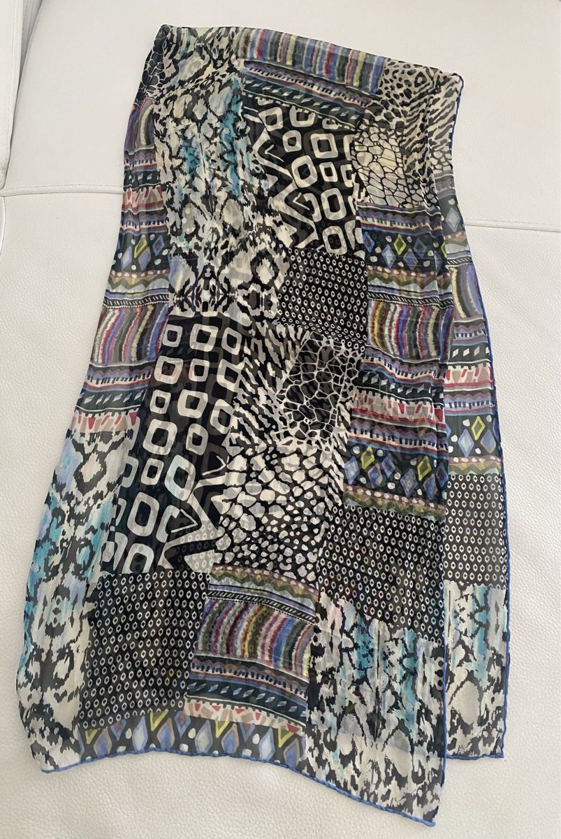 Foulard & Sciarpe: Seiden Schal 🌸 – Usato da Opfikon venduto da Luis144 5