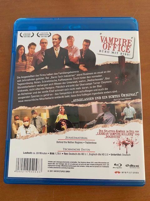 Tutti i DVDs: Blue Ray Vampire Office – Usato da Oberweningen venduto da Bumblebee2 1