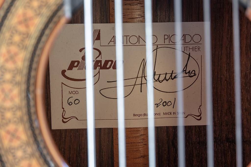 Strumenti musicali: Chitarra da concerto Mod 60 di Antonio Picado – Usato da Breganzona venduto da sst_y8yx 1