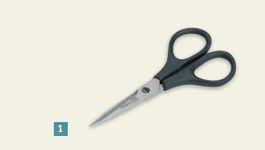 DAHLE Super-Bastel-Haushaltschere, Stahl, Griff noir, 10 cm