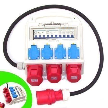 Elettrotecnica: 55475 - Stromverteiler Baustromverteiler CEE Verteiler – Nuovo e nell'imballaggio originale da Wallenwil venduto da toesstal-vertrieb 2