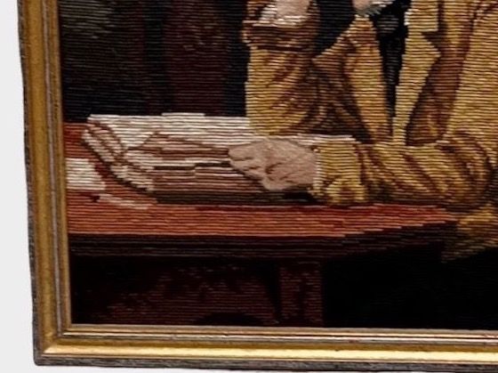 Tele & Cornici: Albert Anker  Tableau gobelin – Usato da Vuisternens-Romont venduto da gol_xp6p 3