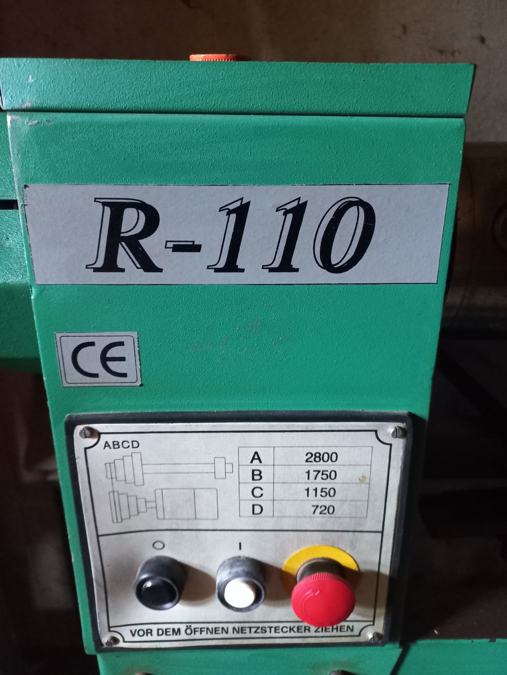 Holzmann Tutte le macchine: R 110 Holzmann Drehbank – Usato da Kaisten venduto da HC66 1