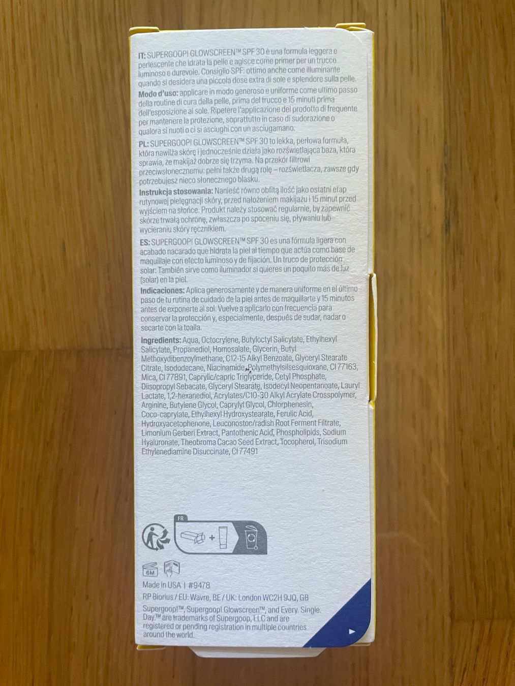 Cura del viso: Supergroup Glow Screen SPF30 50ml NEW – Nuovo e nell'imballaggio originale da Dübendorf venduto da Mangia14 1