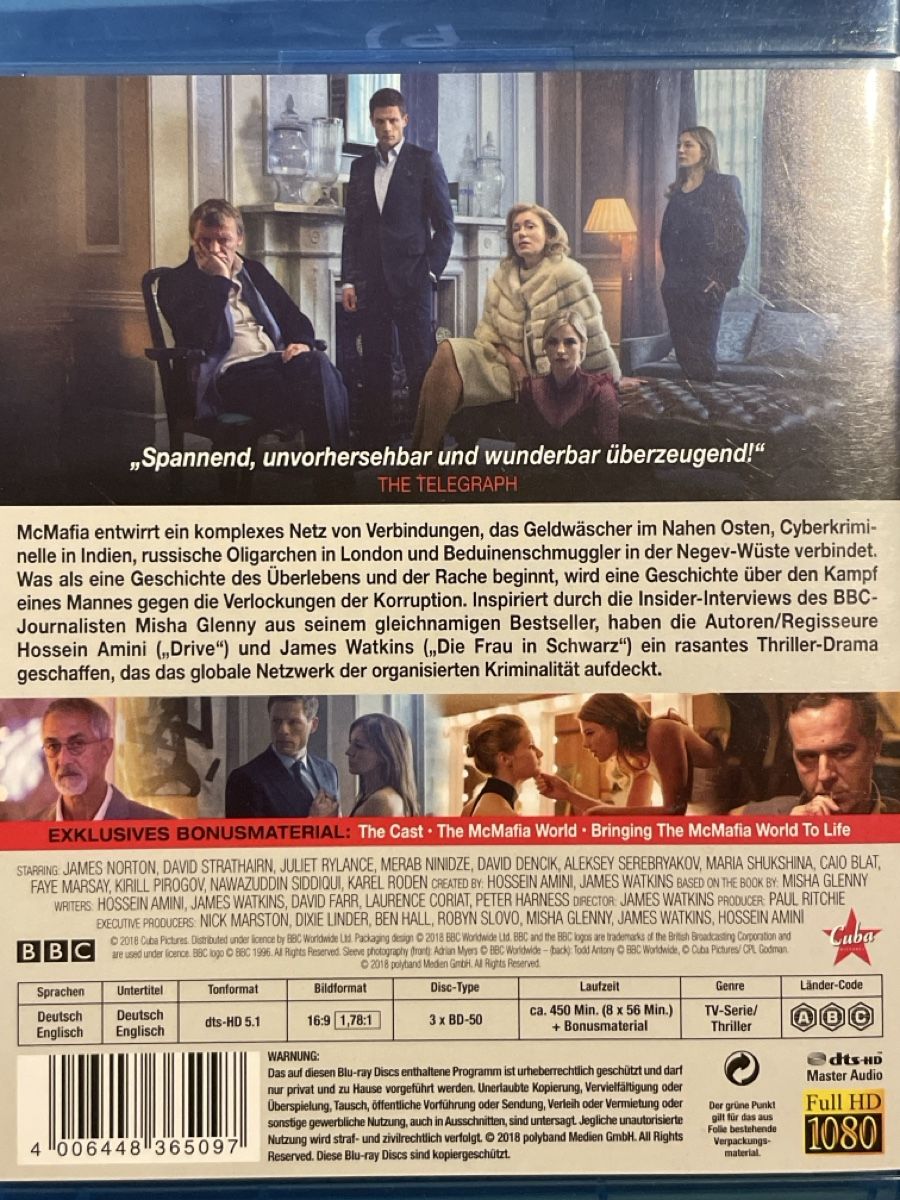 Alle DVDs: McMafia - Staffel 1 – Gebraucht aus Waldenburg von Gonzo8 1