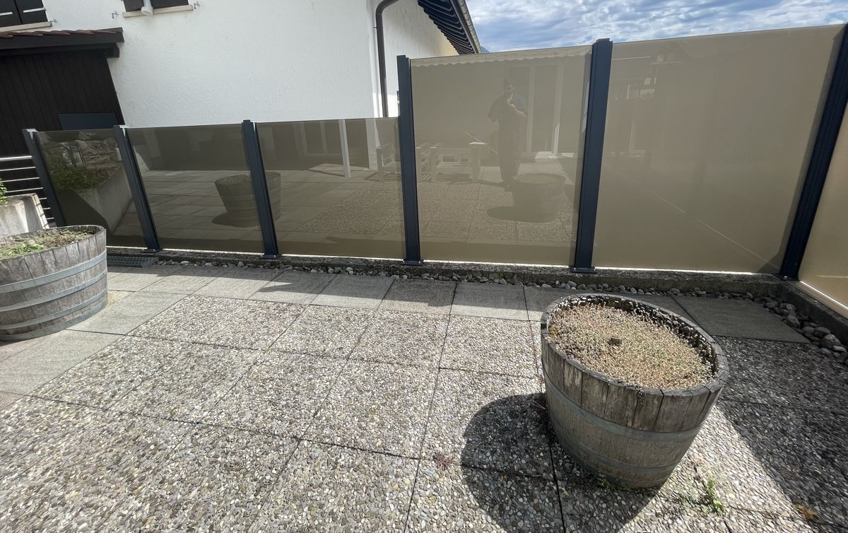 Balustrades: GLASGELÄNDER/BALKONGELÄNDER – D'occasion à Küssnacht am Rigi par Koala73 3