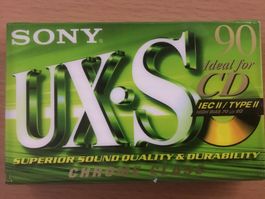 Kassette SONY UX-S 90 original verpackt