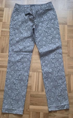 Gerry Weber Pantalon femme taille 38 motif paisley discret