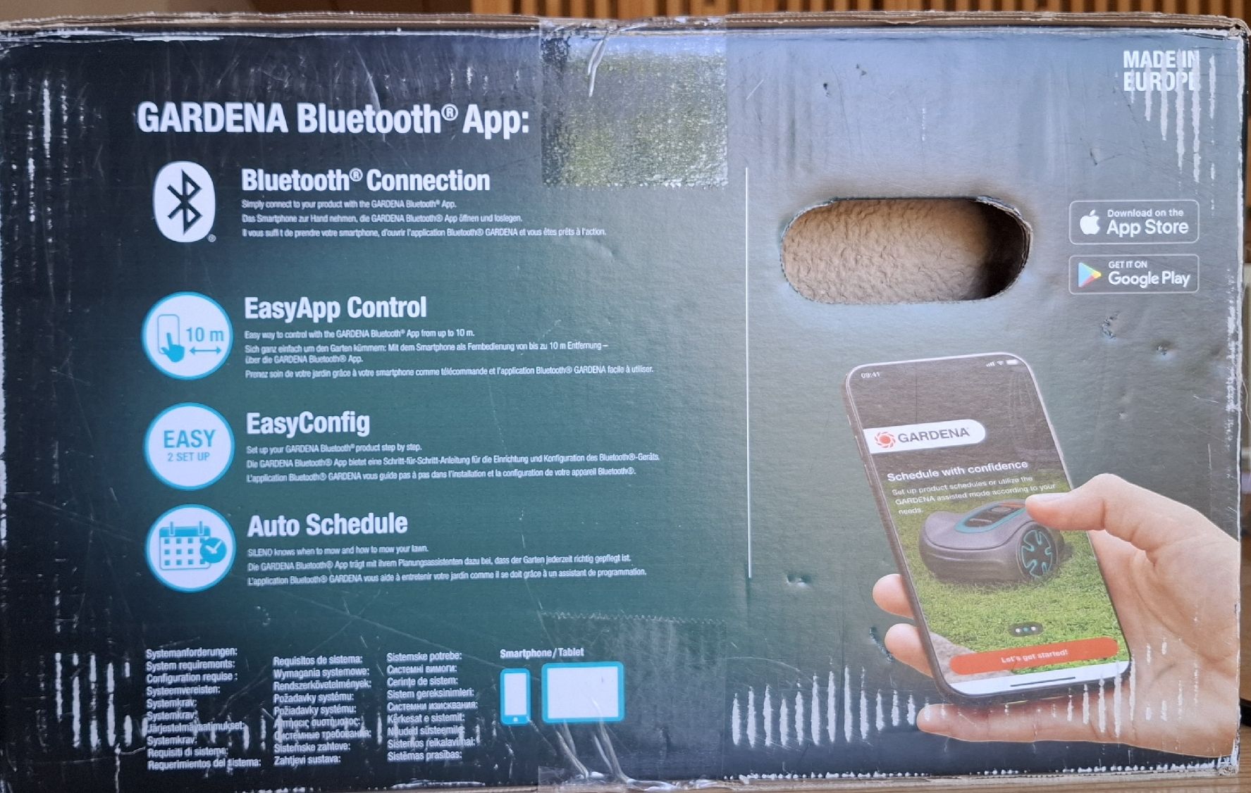 Gardena Rasenmäher: robo tondeuse Gardena – Neu und originalverpackt aus Longirod von Ri3 5
