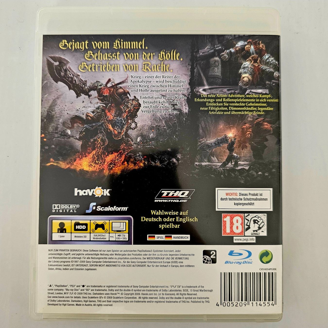 Sony Giochi: Darksiders 100% Uncut (PS3) – Usato da Holziken venduto da Miglioregamesnmore 1