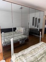 Hochwertiger Kleiderschrank mit Spiegeltüren  270 × 210 cm