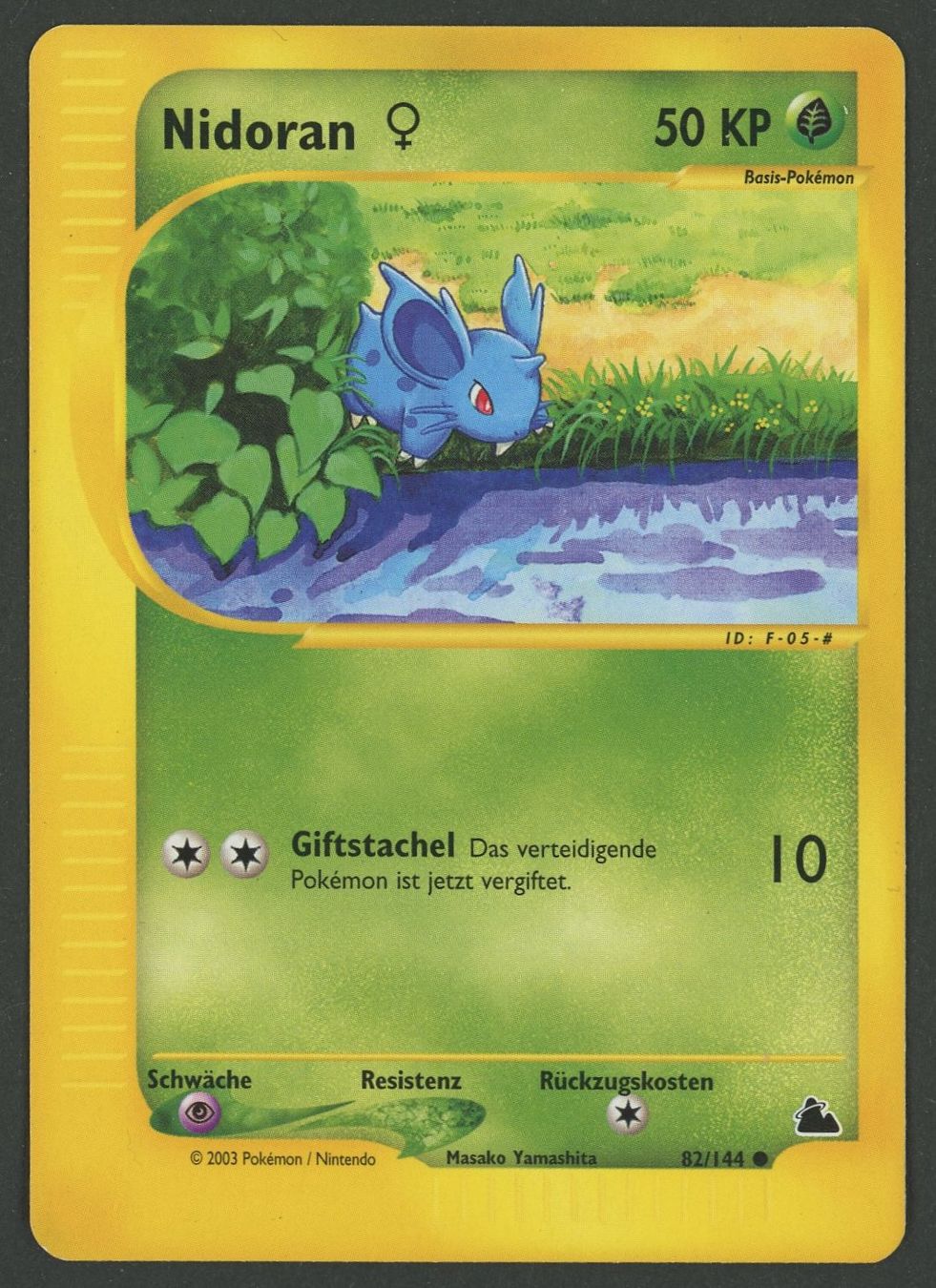 Pokémon Carte collezionabili: Nidorina 82/144 Skyridge DE ab 1.- – Usato da Rupperswil venduto da gengarbasar