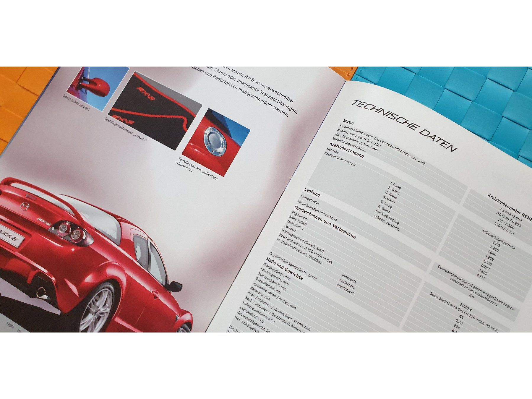 Mazda Documenti: MAZDA RX-8 - Prospekt / Katalog / Broschüre – Nuovo (secondo la descrizione) da Viganello venduto da CARLiteratur 3