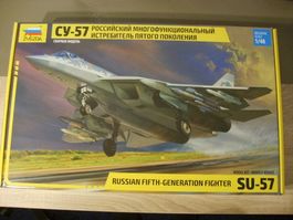 *** ZVEZDA Bausatz: SU-57 1:48 Fabrikneu ***