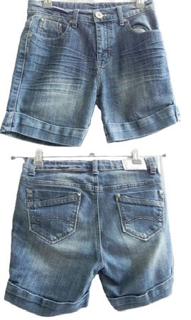 ca. bei Gr.140 je nach Körperbau coole Jeans Shorts s.Masse