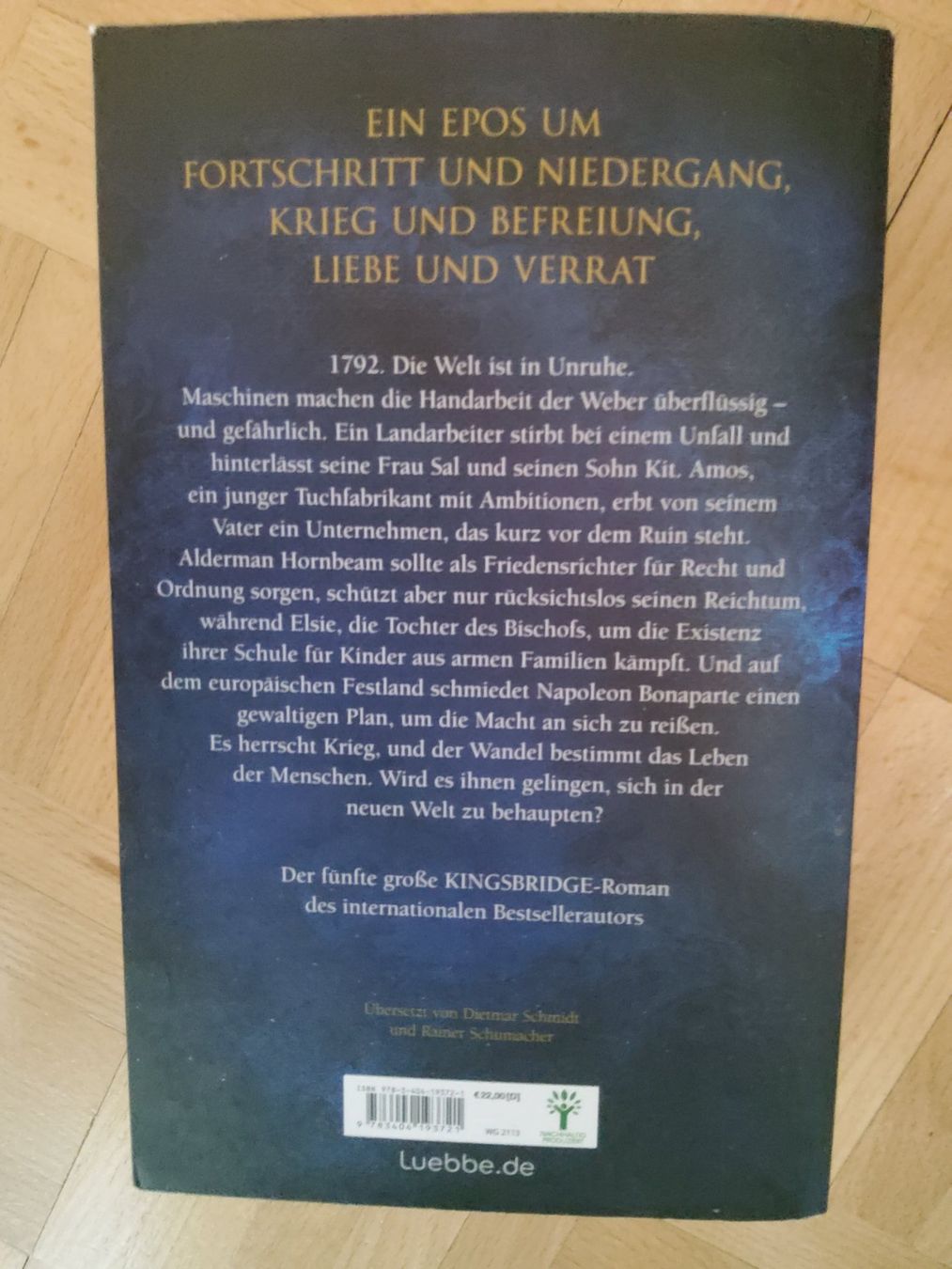 Libri: Ken Follet   Die Waffen des Lichtes – Usato da Arosa venduto da horseracing 1