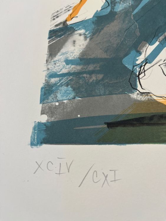 Grafica & Litografie: PETER STEINMANN LITHOGRAPHIE SIGNIERT NUMMERIERT – Usato da Gersau venduto da kunst-online 3