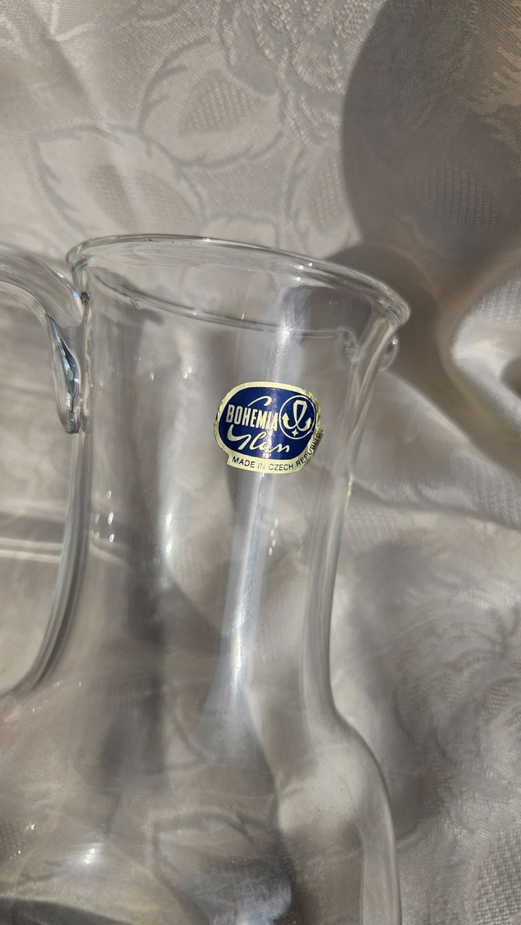 Caraffe: Brocca in cristallo di Boemia – Nuovo e nell'imballaggio originale da Melano venduto da H-Sara 1