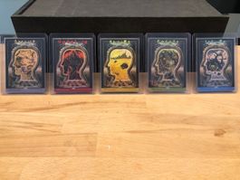 MTG Secret lair x Brain dead full art basic lands foil NM