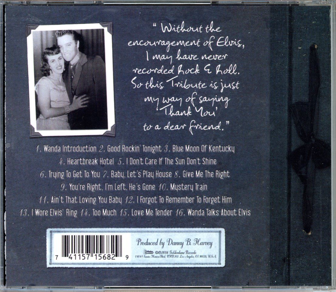 CD: CD - WANDA JACKSON I remember Elvis (USA 2006) – Nuovo (secondo la descrizione) da Morges venduto da evnocha3 3