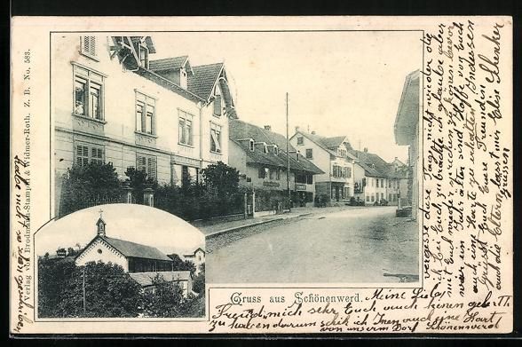 Cartes postales: Schönenwerd, Strassenpartie mit Wohngeb – D'occasion à Berlin par bartko-reher