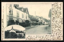 Schönenwerd, Strassenpartie mit Wohngeb