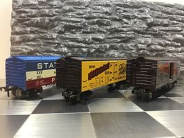 FLEISCHMANN GÜTERWAGEN USA H0